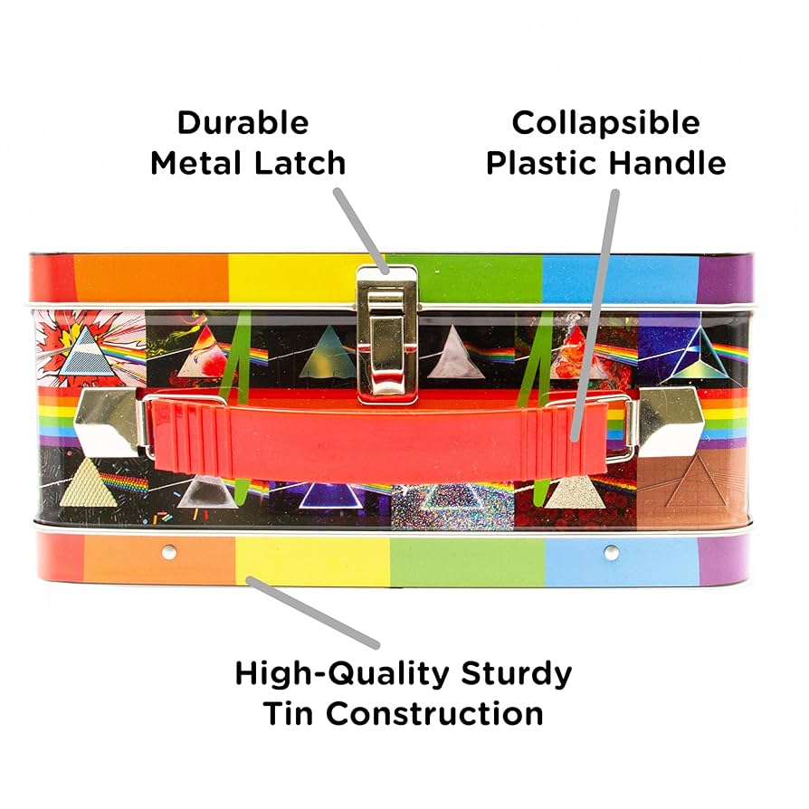 Amazon.com: AQUARIUS Pink Floyd DSOM Fun Box - Sturdy Tin